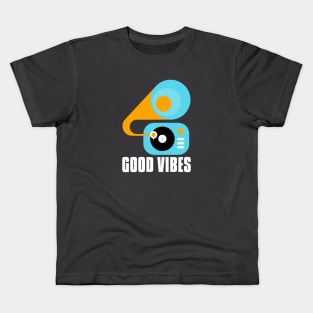 GOOD VIBES MUSIC SHIRT Kids T-Shirt